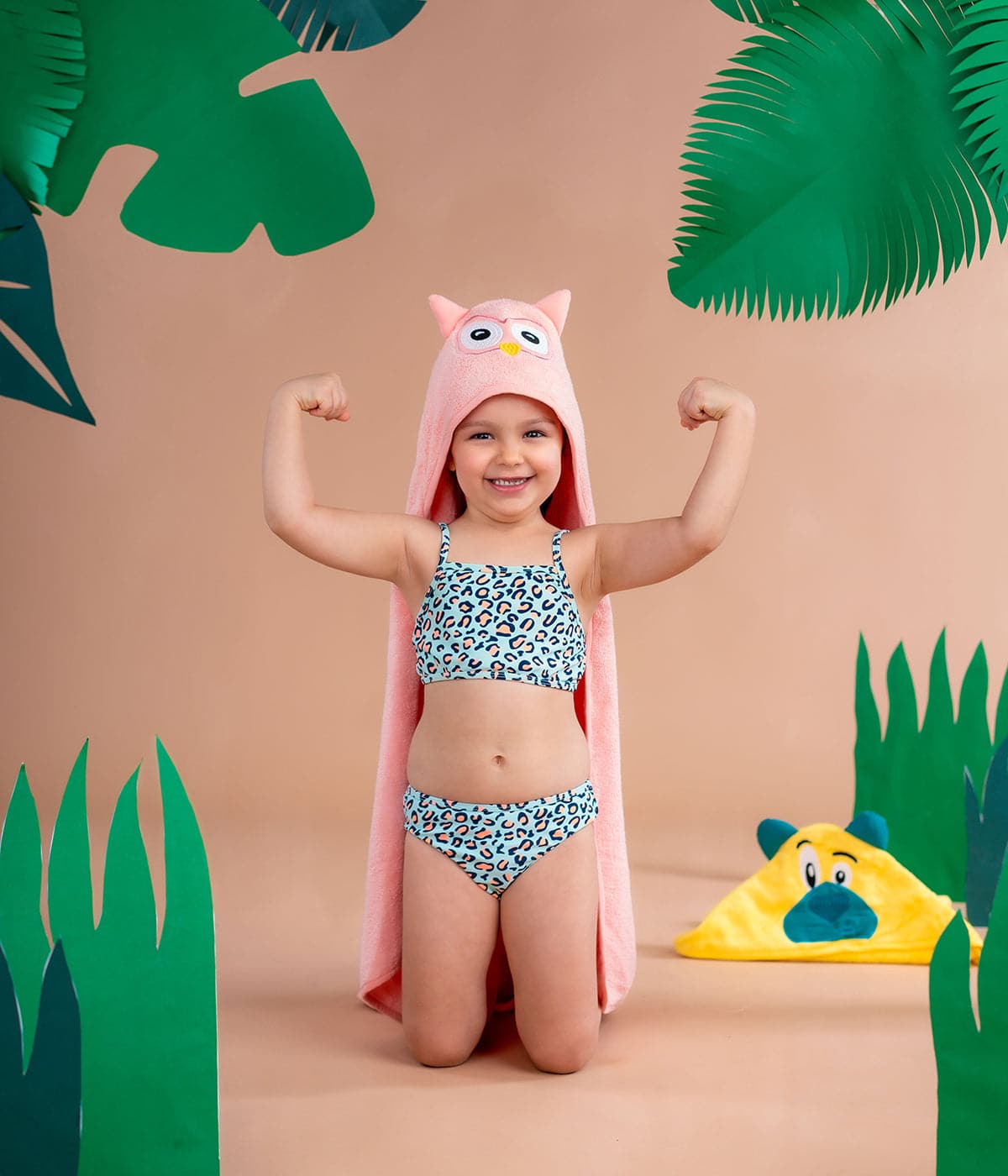 Rabitat kids hooded bath towel