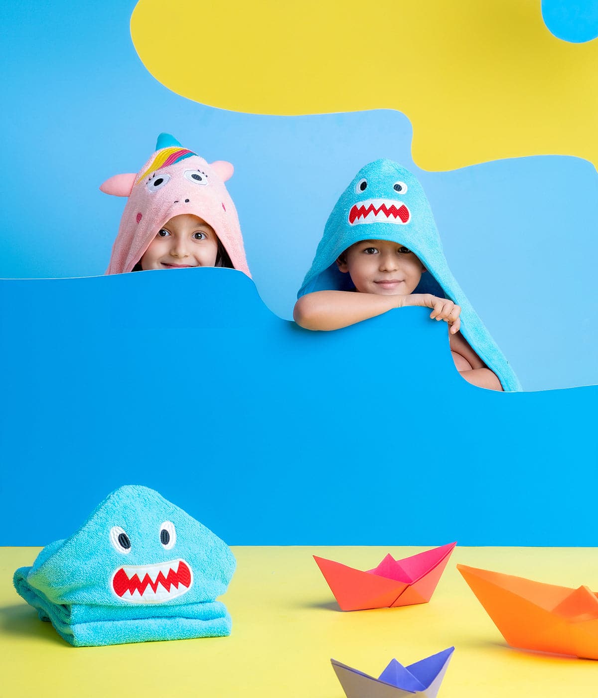 Rabitat kids hooded bath towel