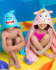Load image into Gallery viewer, Rabitat kids hooded bath towel