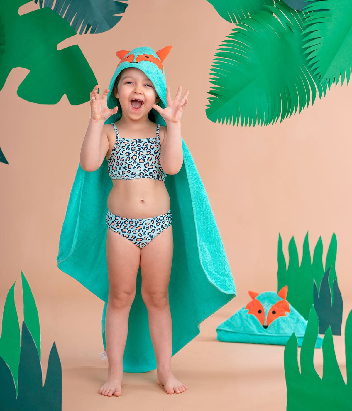 Rabitat kids hooded bath towel