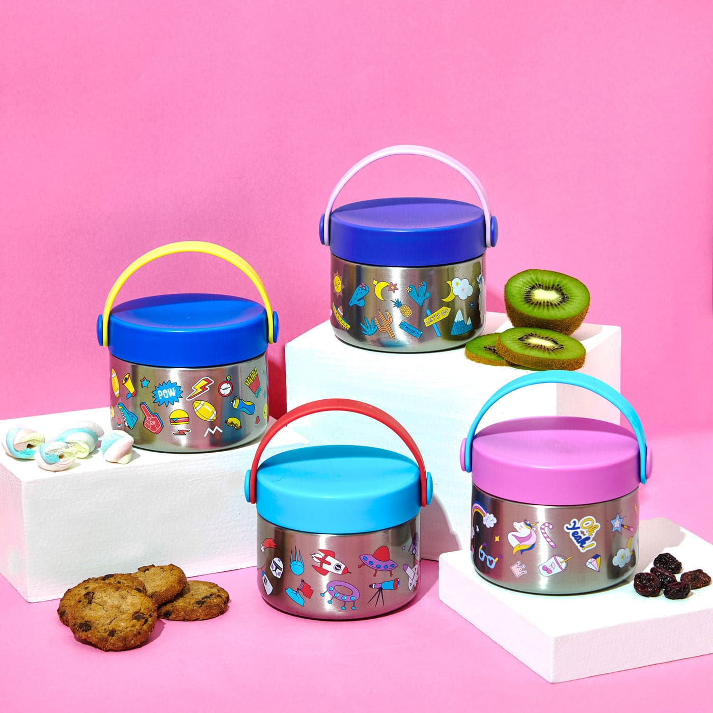 Snack Mate Stainless Steel Formula + Snack Jar 218 ML