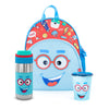 Essential Combo Steel (1 Smash Kids School bag + 1 Better Cup with Training Lid + 1 Clean Lock Insulated Stainless Steel Bottle)