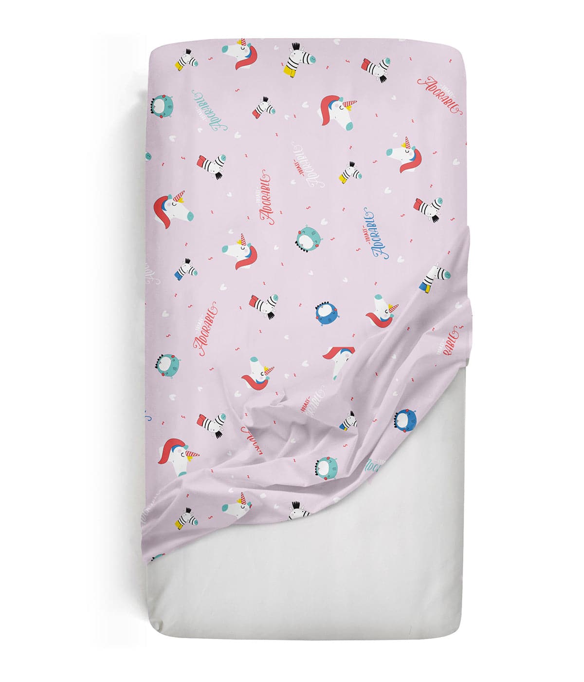 Rabitat 100% organic cotton flat & fitted crib sheets