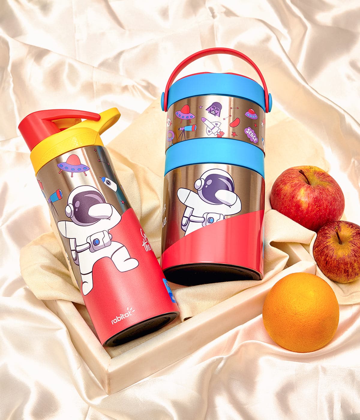 Picnic Set (Meal Mate Max Food Jar + Nutrilock Insulated Bottle)