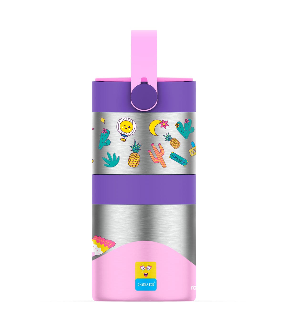 Mealmate Max Insulated Lunch Flask with Add on Steel Container 700 ML