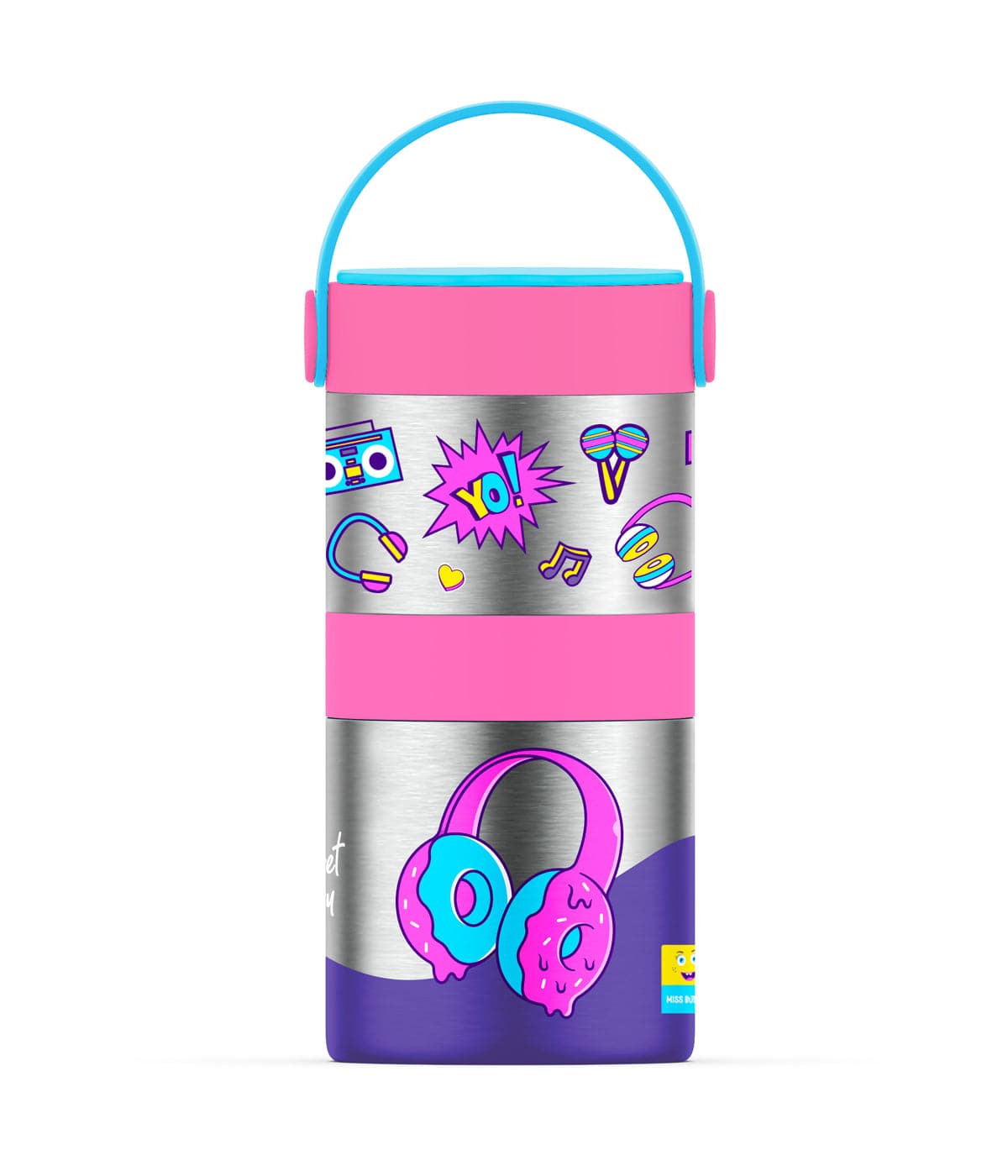 Mealmate Max Insulated Lunch Flask with Add on Steel Container 700 ML