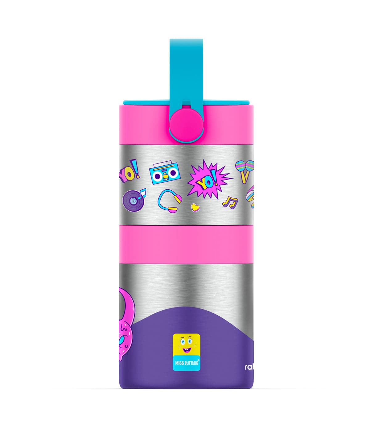 Mealmate Max Insulated Lunch Flask with Add on Steel Container 700 ML