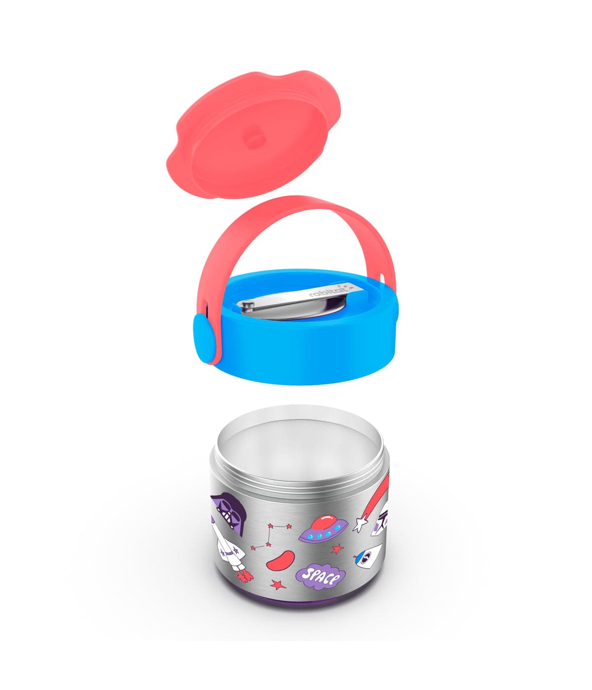 Mealmate Max Insulated Lunch Flask with Add on Steel Container 700 ML