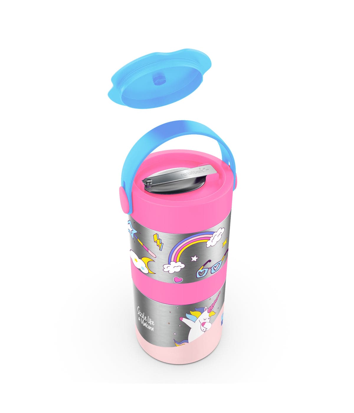 Mealmate Max Insulated Lunch Flask with Add on Steel Container 700 ML