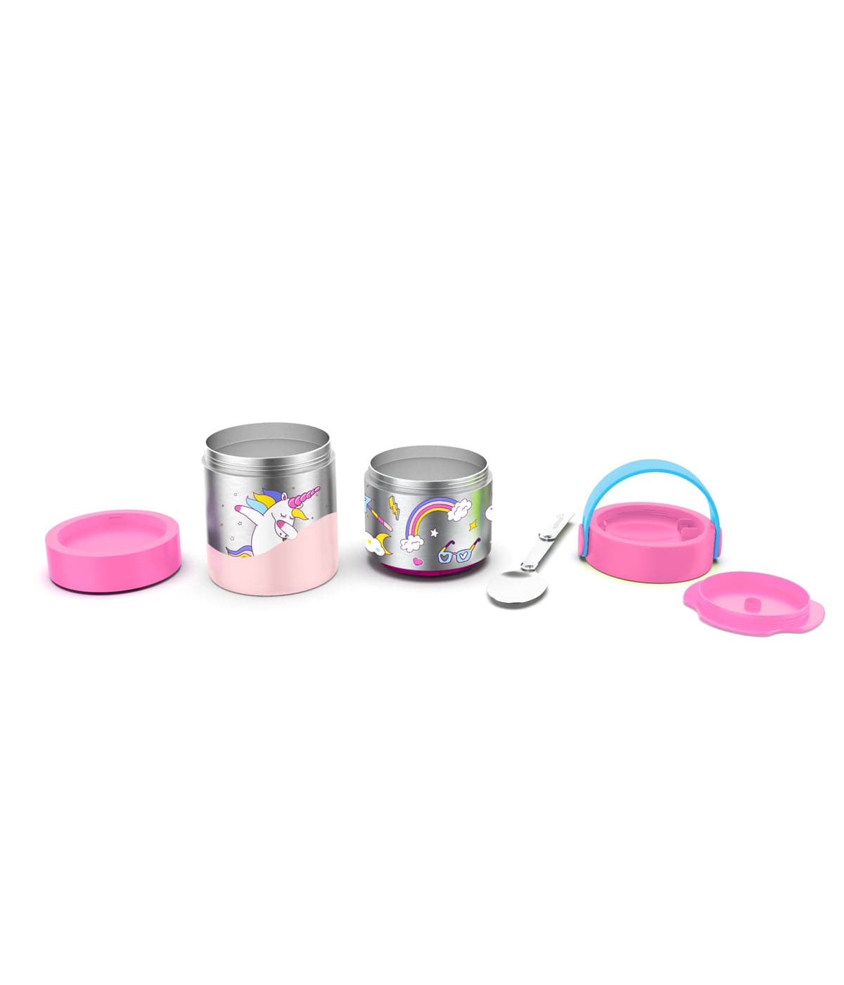 Mealmate Max Insulated Lunch Flask with Add on Steel Container 700 ML
