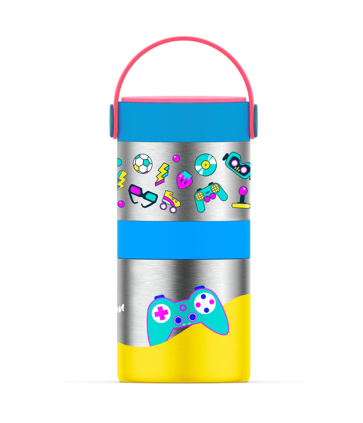 Mealmate Max Insulated Lunch Flask with Add on Steel Container 700 ML