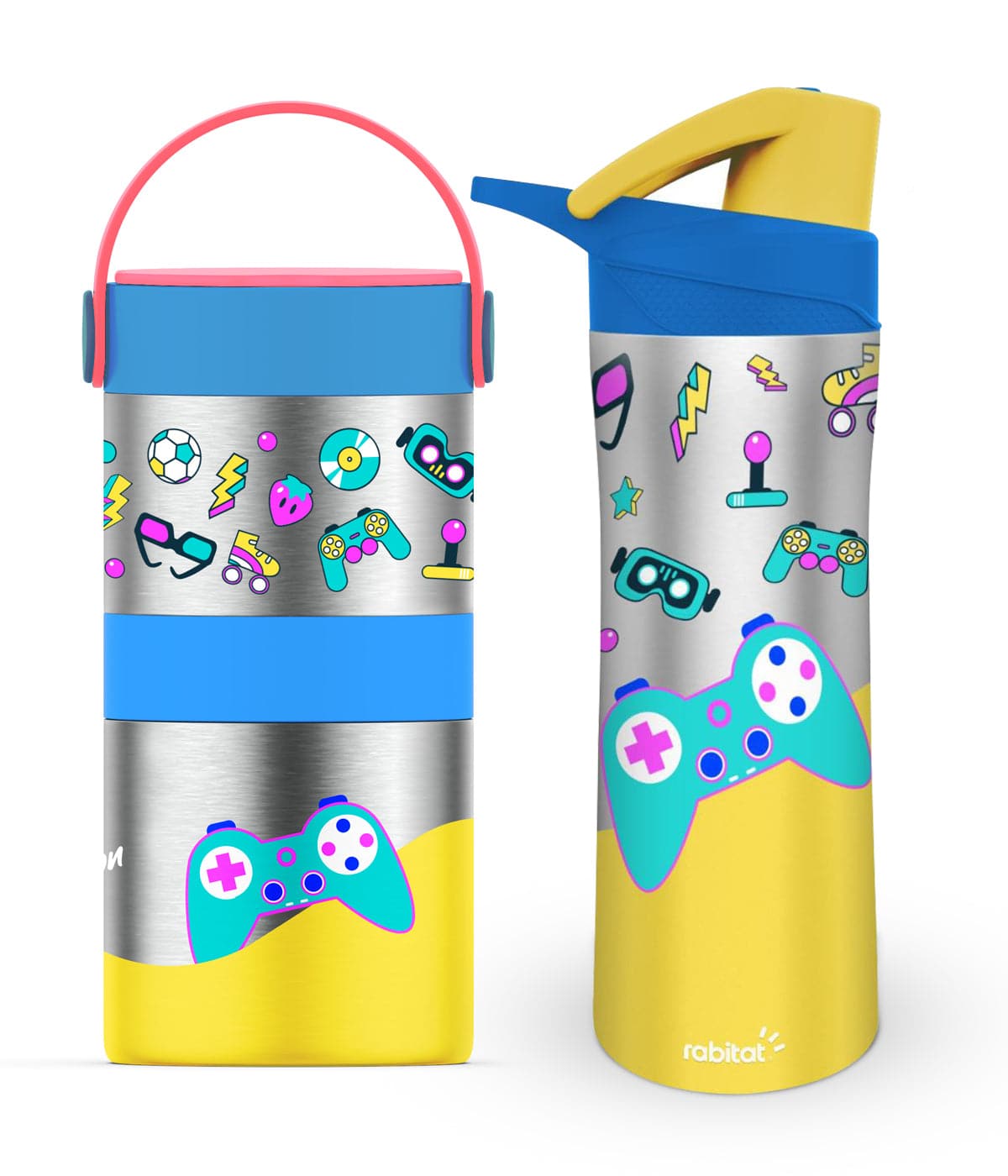 Picnic Set (Meal Mate Max Food Jar + Nutrilock Insulated Bottle)
